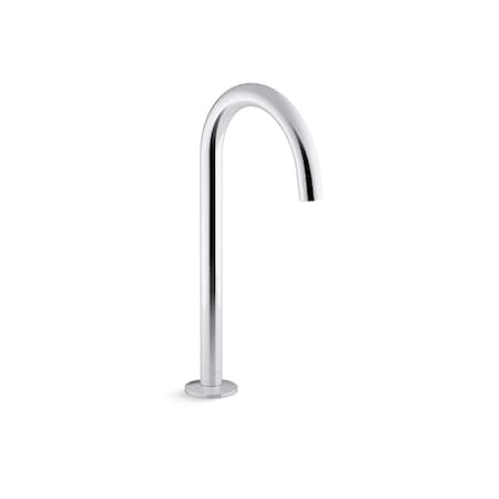 Kohler Components Tall Bathroom Sink Spout With Tube Design 77965-CP